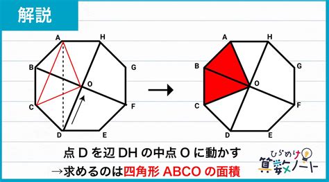 八角形 面積|正八角形の面積を求める ~ 数学について考えてみる